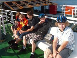 On board the 9.55 ferry from Raasay to Skye