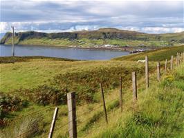 Approaching the ferry terminal at Uig, Isle of Skye