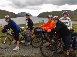 View back to Loch Seaforth, 12.5 miles into the ride 