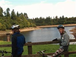 Tottiford reservoir from the dam