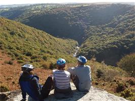 View of the Dart Valley from Dr Blackall's Drive