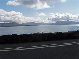View back to the mainland from the Isle of Skye
