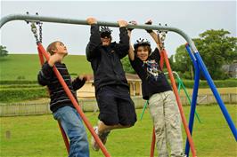 Fun at Staverton Play Park