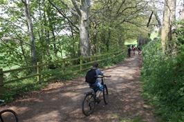 Cycle route to Otterton