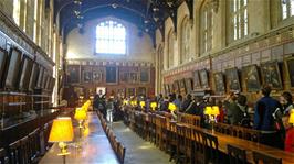 Inside the Great Hall, Christ Church College
