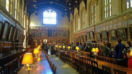 Inside the Great Hall, Christ Church College