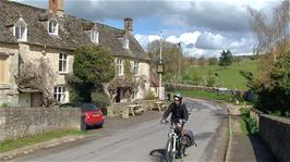 Swinbrook, 14.3 miles into the ride