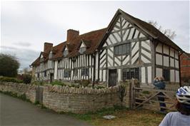 Mary Arden's house, Wilmcote, 15.7 miles into the ride
