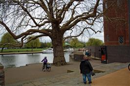 The River Avon by the RSC in Stratford-upon-Avon