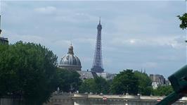 View to the Eiffel Tower (just for Will) from our position at Pont au Change, Paris