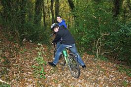 Callum and Lawrence in Hillah Wood - new photo for 2024