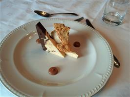 One of the exquisite desserts served for our Christmas Lunch - new photo for 2024