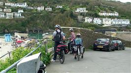 Great views to Looe beach from East Cliff