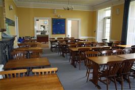The Dining Room at Golant Youth Hostel
