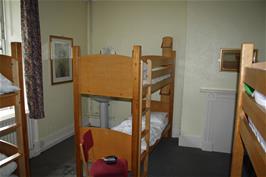 Our dorm at Salisbury Youth Hostel