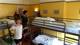 Our room at Minehead Youth Hostel