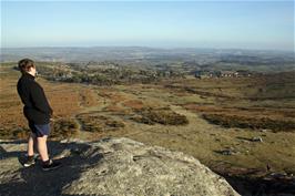 View from the top of Haytor Rocks