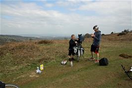Lunch on Lydeard Hill
