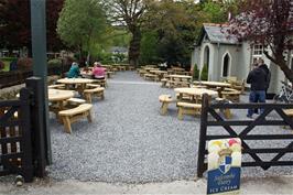 The newly refurbished Green Café at Widecombe