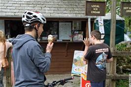 Ice creams at Widecombe