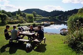 Grasmere lake from Faeryland boat hire
