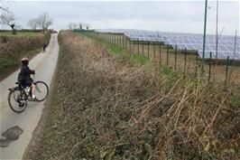 The Coombeshead Solar Farm project near Diptford