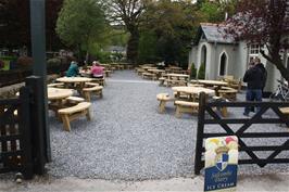 The newly refurbished Green Café at Widecombe