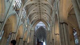 Inside York Minster Cathedral