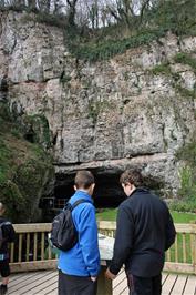 The exit from Wookey Hole caves