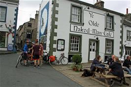The Naked Man café in Settle - an excellent place for lunch
