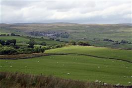 View to Malham Cove from the descent to Kirkby Malham