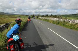First stage of the climb through Ribblesdale