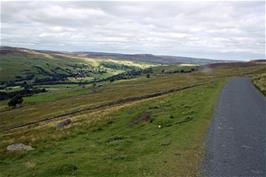 Swaledale from Whitaside Moor