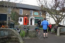 A snack stop at Harbertonford Post Office and Stores