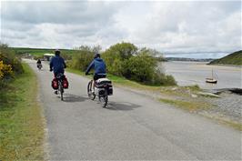 Continuing along the Camel Trail towards Padstow