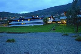 Voss youth hostel, from the lakeside