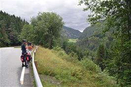 View to Kløve in the Raundalen valley, from Selheim