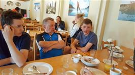 Breakfast at Sogndal Youth Hostel