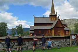 Lom Stave Church, one of the largest Stave Churches still standing in Norway