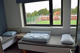 One of the rooms in the main building of Oslo Rønningen youth hostel