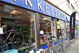 The Spinn bicycle shop, Kirkeveien, Oslo
