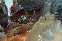 The Oseberg Cart, dating back to before 800 AD