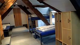 Our interesting dormitory at Hartington Hall