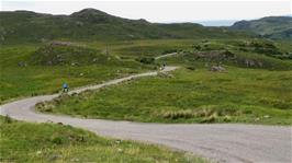 Heading for the coast on the Mad Little Road to Wester Ross