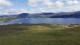 View over Loch Kishorn to Ardnarroch