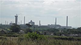Sellafield nuclear reprocessing plant, as seen from Beckermet