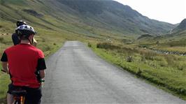 Honister Pass opens up before us
