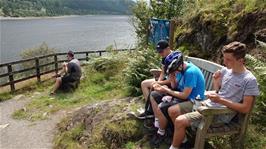 Lunch overlooking Thirlmere