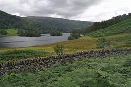 The cycle path around Rydal Water