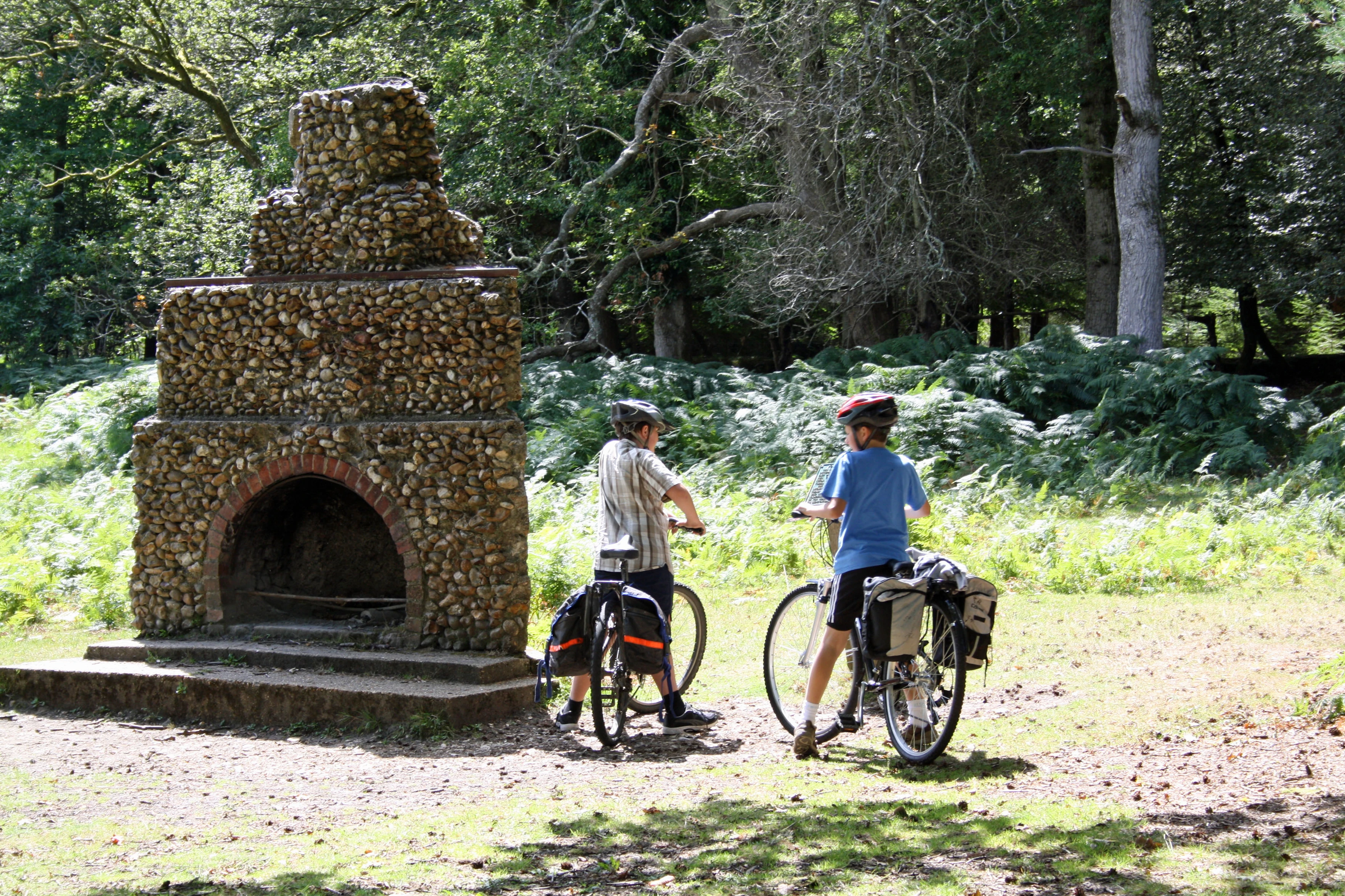 The Portuguese Fireplace near Millyford Bridge, a short stroll from our parking spot.